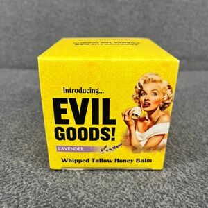 Evil Goods Whipped Tallow Honey Balm Unisex 180g Lavender Natural Skincare Cream